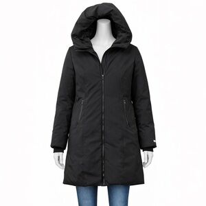 Soia & Kyo Black Down Winter Parka Coat – Size M